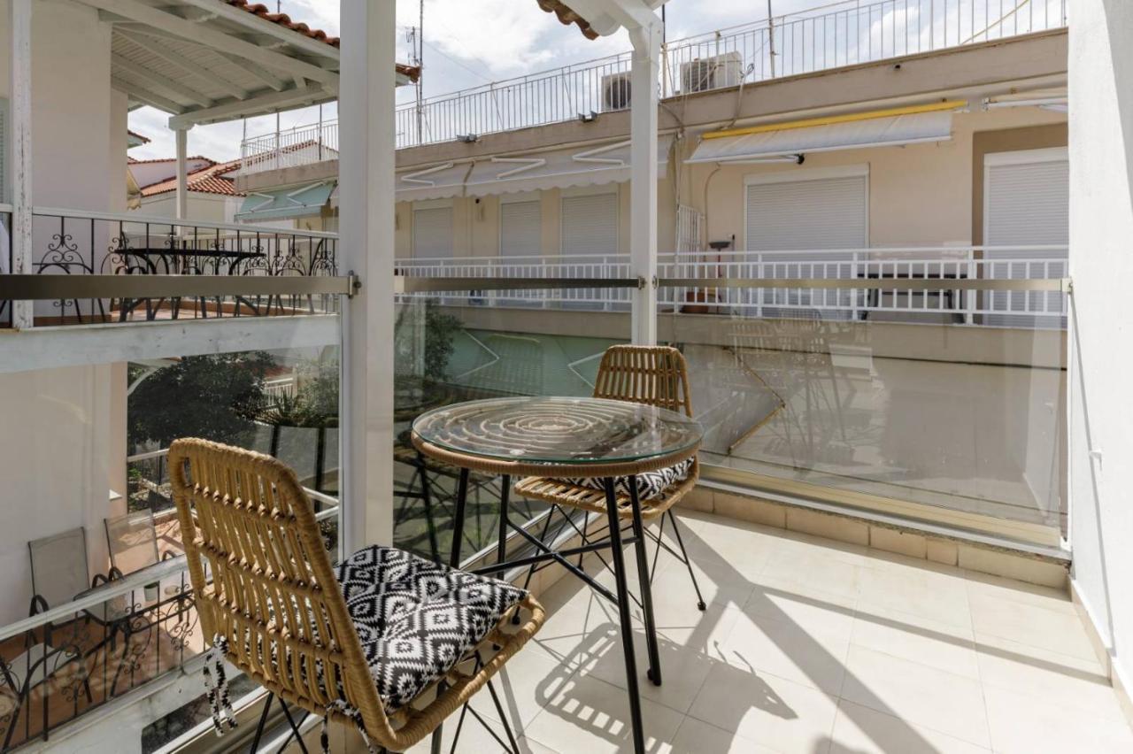 Aparthotel Pel Mar à Pefkochori Extérieur photo